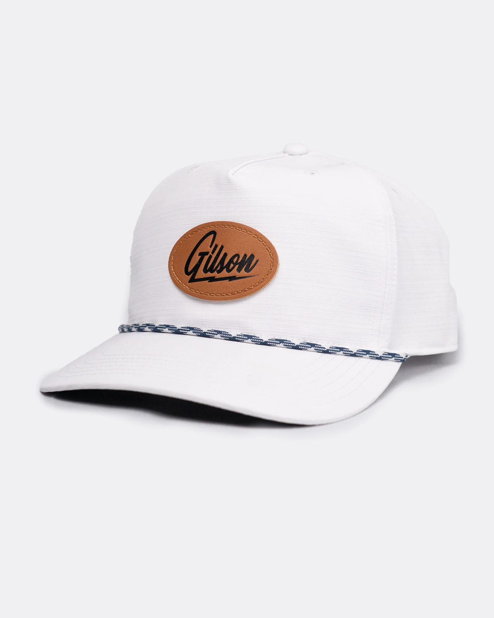 Leather Round Snapback - Image 7