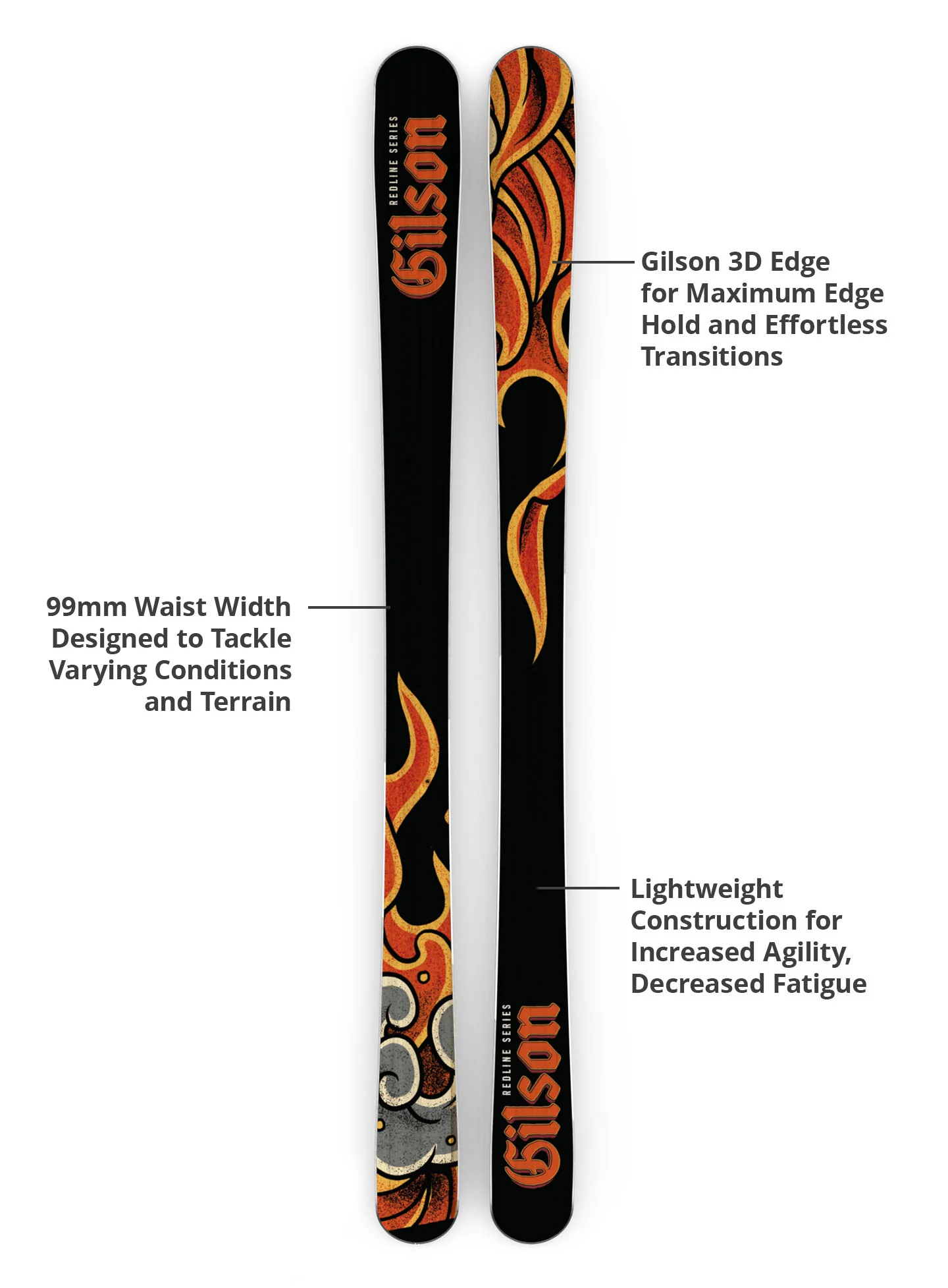 Redline 3.0 Skis - Image 6